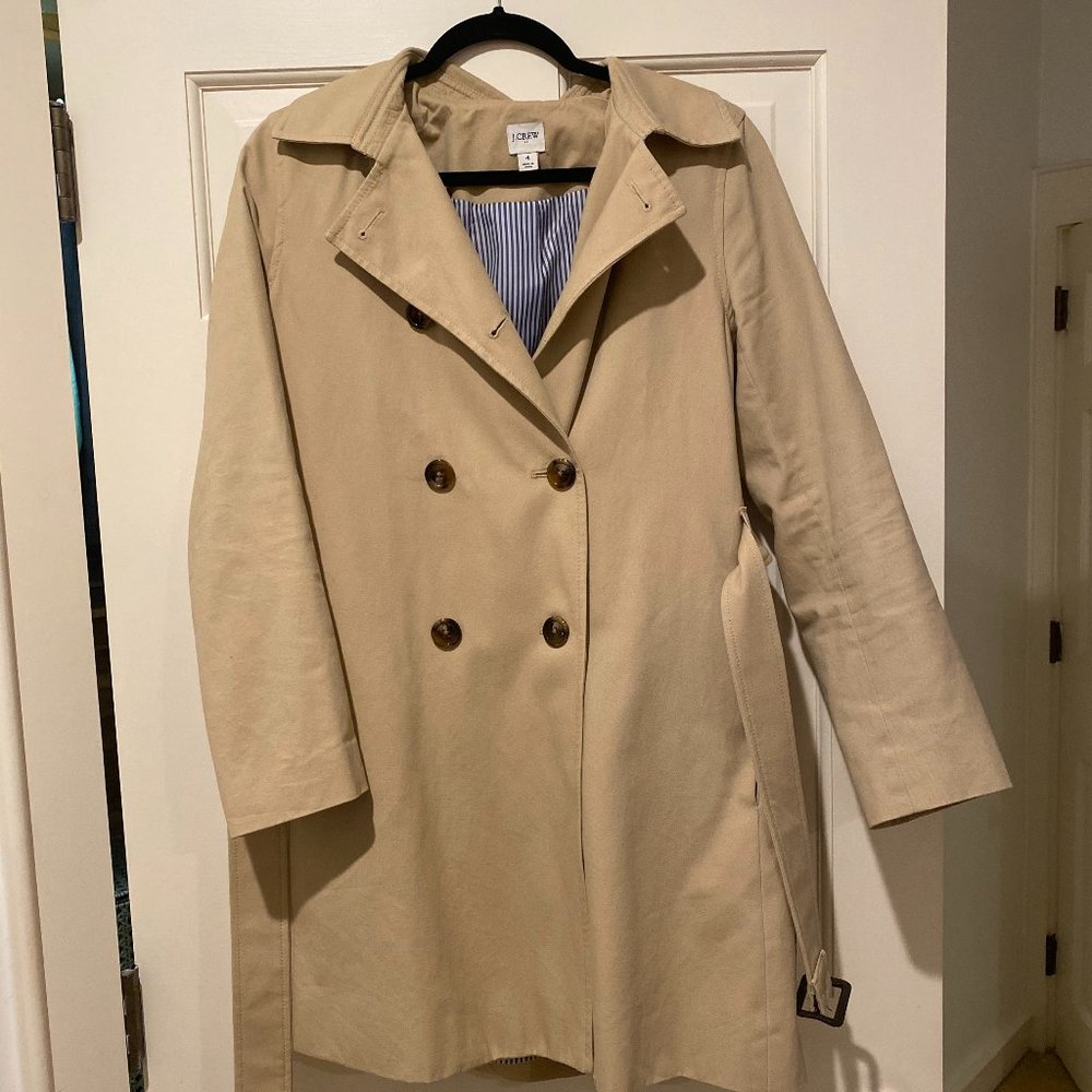 J Crew Trench Coat